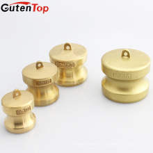 GutenTop Camlock DP-200 de alta calidad de 4 &quot;Acoplamiento de latón Cam Groove acoplamiento rápido Acoplamiento de tapa de polvo